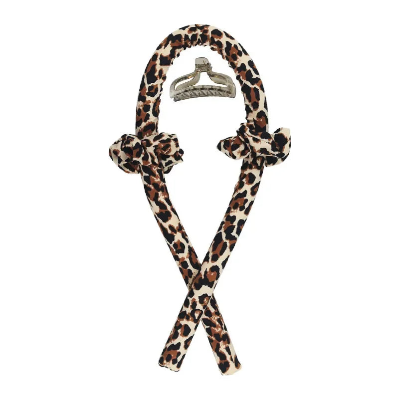 Diadema con rizador sin calor