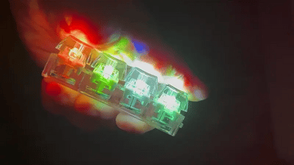 Juguete antiestrés con teclado mecánico: clics de interruptores reales para mayor concentración, diversión y alivio del estrés