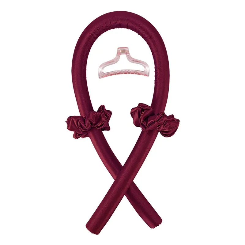 Diadema con rizador sin calor