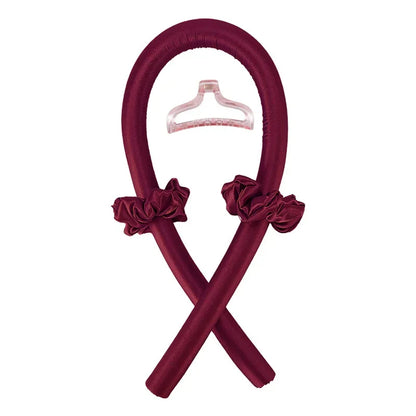 Diadema con rizador sin calor