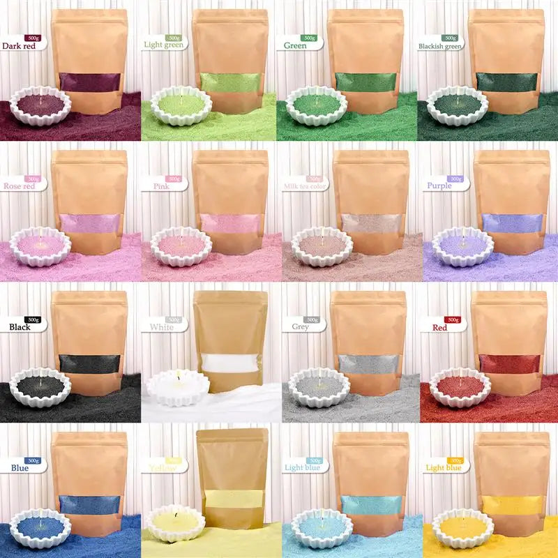 Cera de vela perlada granulada: cera vibrante y de combustión limpia para la elaboración de velas artesanales.