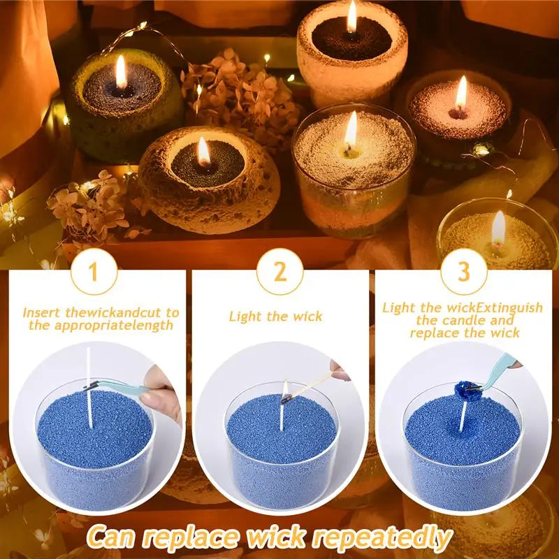 Cera de vela perlada granulada: cera vibrante y de combustión limpia para la elaboración de velas artesanales.