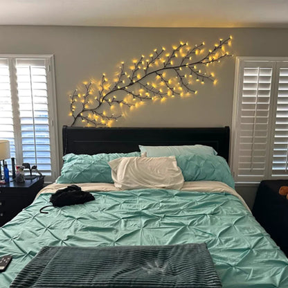 Luces de pared con forma de rama de árbol